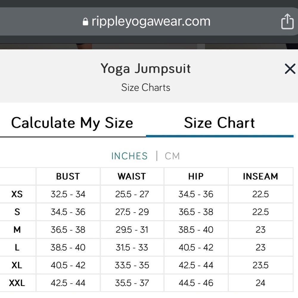 RIPPLE Yoga Jumpsuit Navy Blue L - Picture 10 of 11
